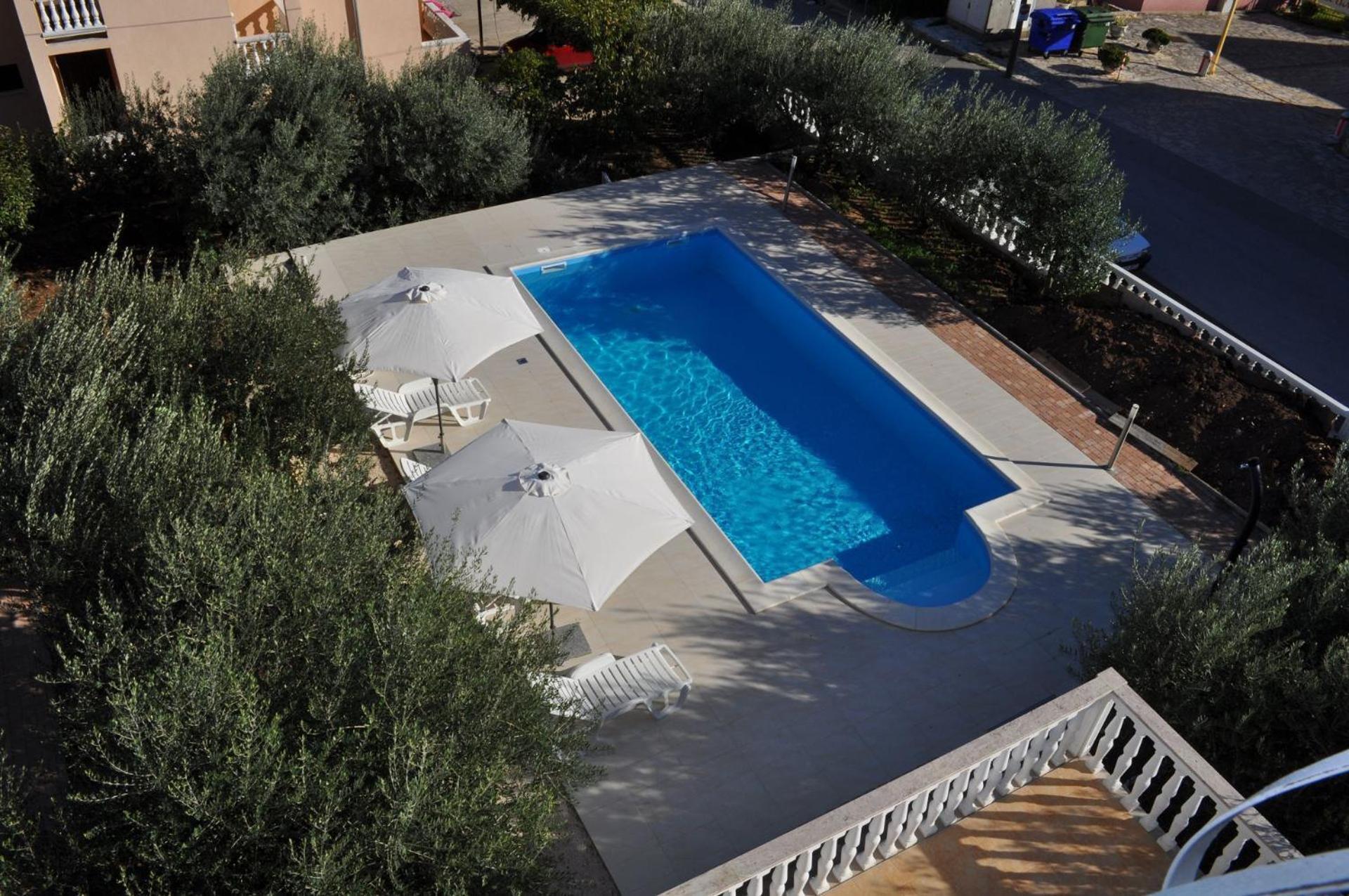 Apartments Olive Garden - Swimming Pool ビオグラード・ナ・モル エクステリア 写真